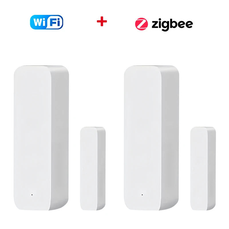 Tuya Door Window Contact Sensor Zigbee Door Magnetic Sensor App Remote Alarm Smart Home Security Detector for Alexa Google Home