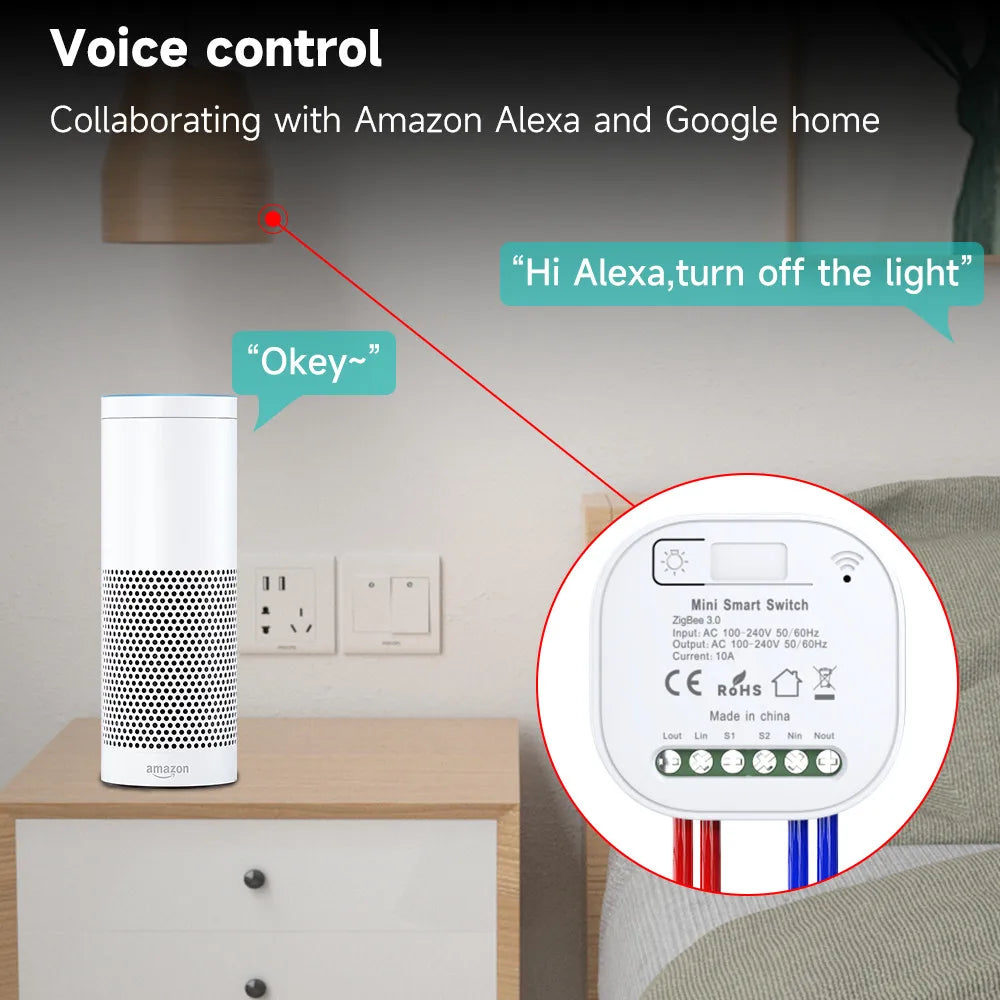 Transform Your Home with the Tuya Zigbee Self-Powered DIY Smart Switch - No Batteries, Waterproof, and Wireless Control!