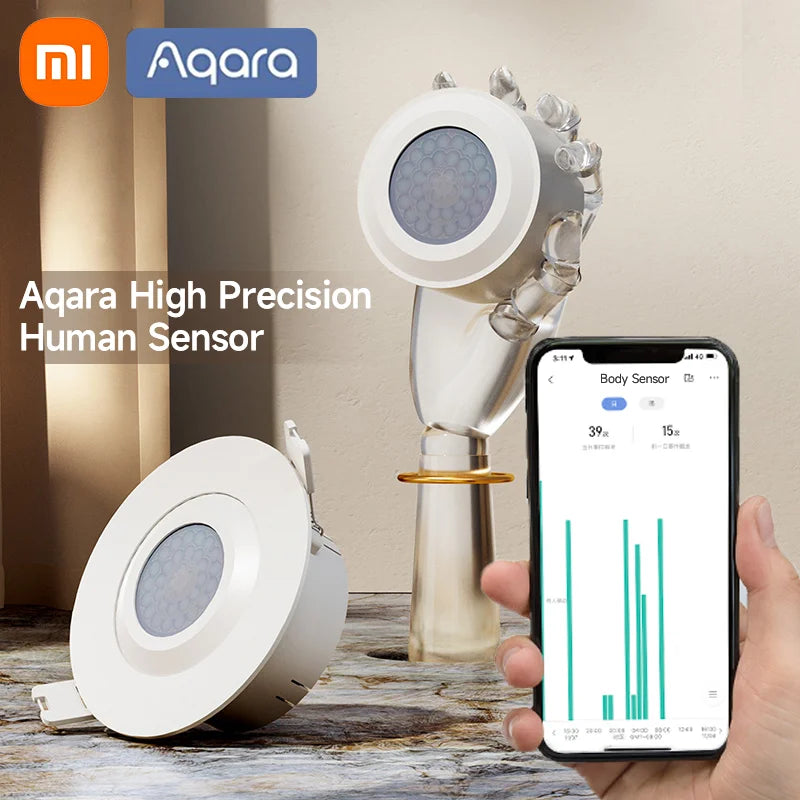 High Precision Motion Sensor Human Body Sensor Zigbee 3.0 Wireless Smart Movement IPX5 Waterproof Smart Home for Homekit