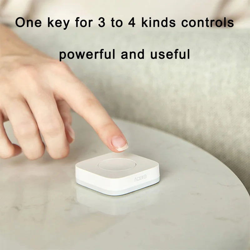 Sensor Smart Wireless Mini Switch Key Zigbee Connection Remote One Key Control Button Home Security Mihome Homekit