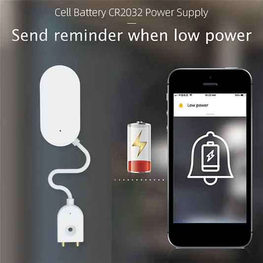 B04B-Tuya Zigbee Leak Sensor Water Leakage Detector Leakage Sensor Water Sensor Prevent Water Leakage for Smart Home
