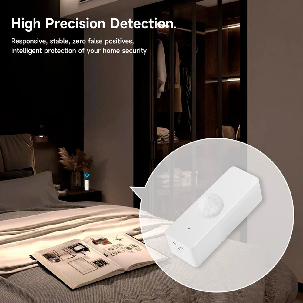 Tuya Zigbee PIR Motion Sensor Human Body Infrared Detector Smart Home Automation Realtime Alarm Smart Life APP Alexa Google Home