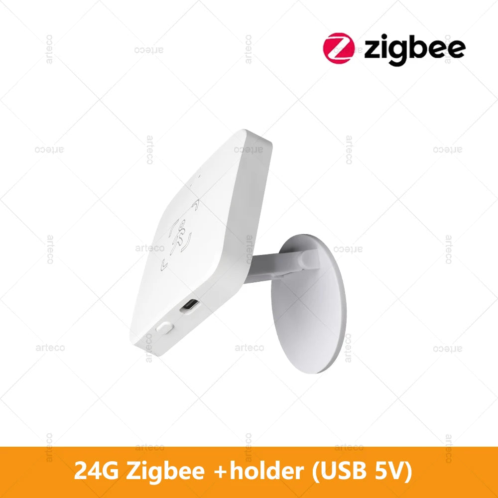 Wifi /Zigbee Human Presence Detector Smart Human Body PIR Sensor Mmwave Radar Microwave Motion Sensor with Luminance Detection