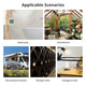 SNZB-02WD for Zigbee 3.0 for Smart Temperature Humidity Sensor IP65 Waterproof LCD Display for Greenhouse Bathroom Industrial Mo