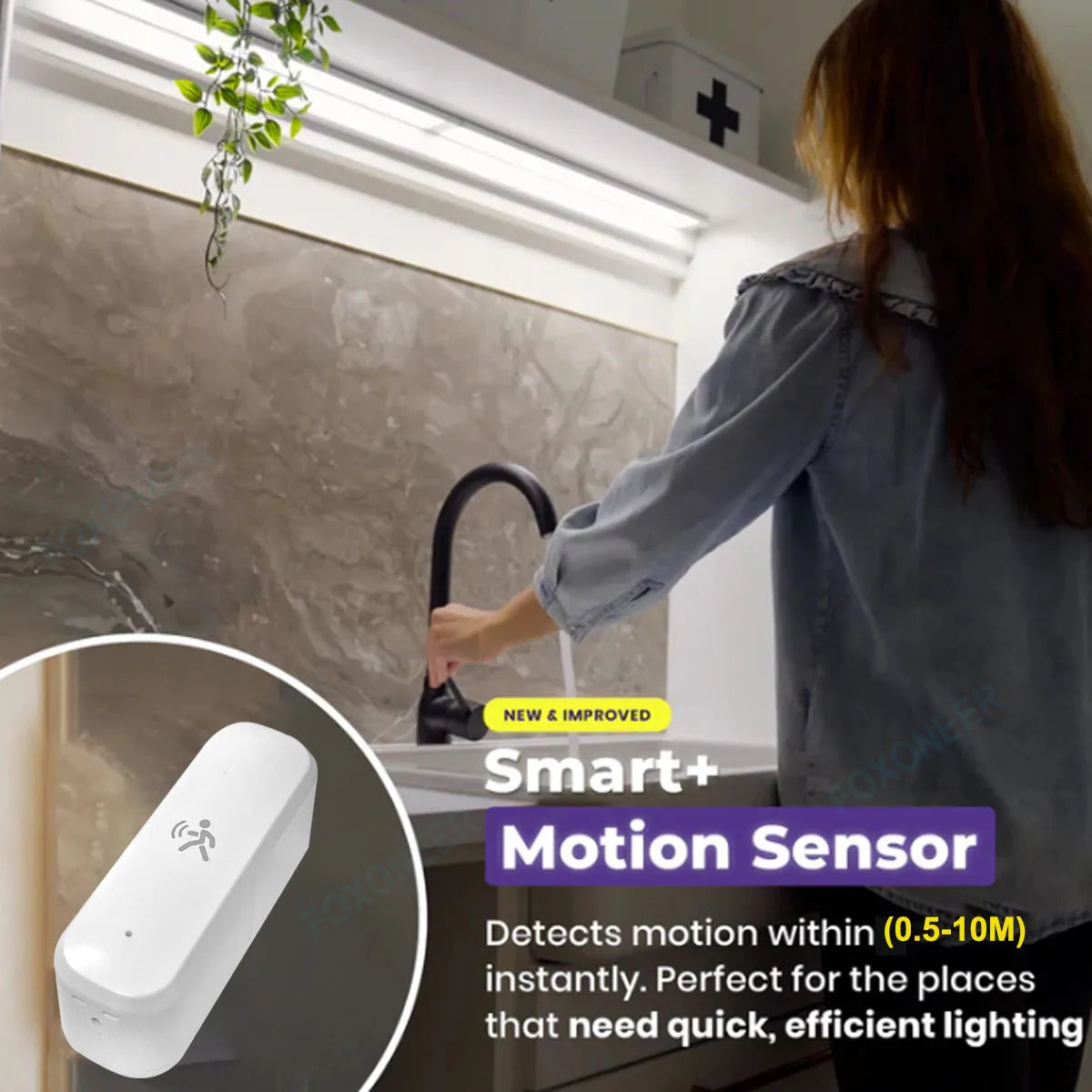 Tuya Zigbee Smart PIR Motion Sensor with Temperature & Humidity Detection - Enhance Your Home Security Effortlessly