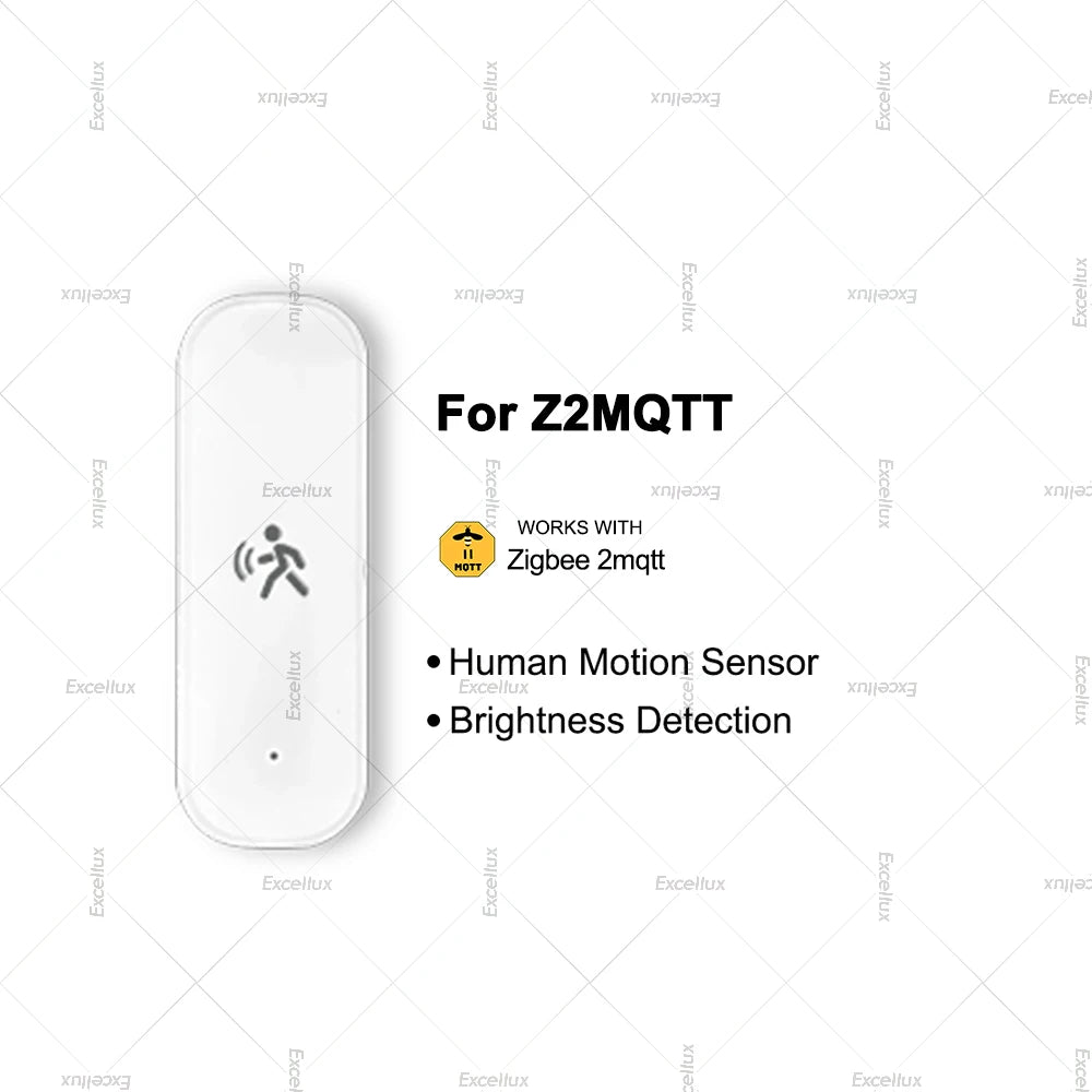 Zigbee Human Motion Sensor,10Ghz Mmwave Radar with Luminance Temperature Humidity Sensor for Tuya Smart Life App or Zigbee2Mqtt