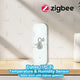 Zigbee Smart Temperature Humidity Sensor Thermometer Real-Time App Remote Mornitoring Control Smart Home Automation Need Gateway