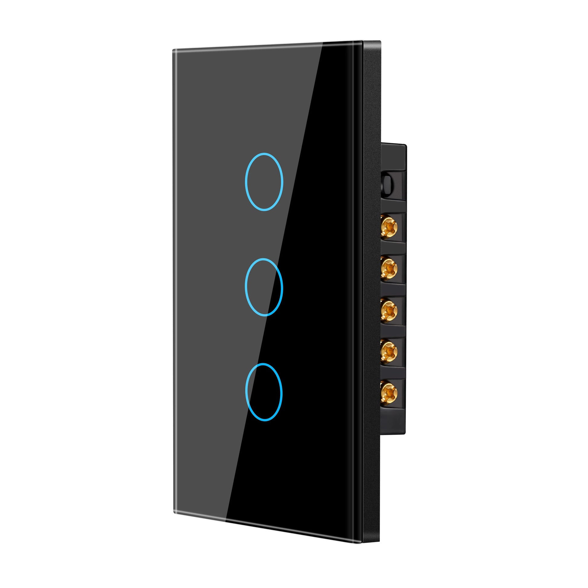 1 2 3 4 Gang Tuya Zigbee Smart Light 2-Way Control Touch Wall Switch With/No Neutral Wire Smart Life via Alexa Google Home Alice