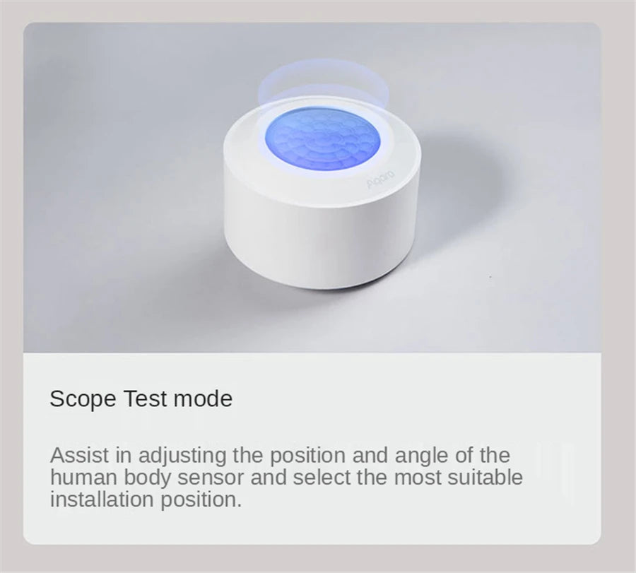 High Precision Motion Sensor Human Body Sensor Zigbee 3.0 Wireless Smart Movement IPX5 Waterproof Smart Home for Homekit