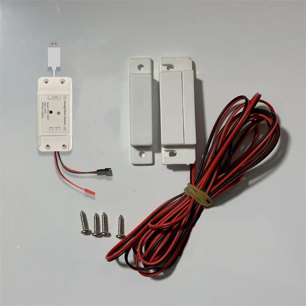 Smart Life Tuya Garage Door Opener Wifi or Zigbee Wireless Control RF433 Timer Schedule Alexa Google Assistant Compatible