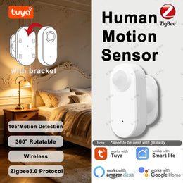 Tuya Smart Zigbee PIR Motion Sensor Wireless Human Motion Detector Smart Home Infrared Security Smart Life Alexa Google Home