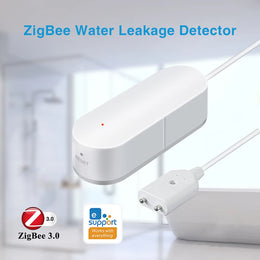 Ewelink Zigbee3.0 Water Sensor Alarm Water Leak Detector Flood Alert Security Alarm System Work with Alexa Google Home Assistant