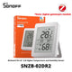 SNZB-02DR2 SNZB 02DR2 Airguard TH Zigbee Temperature Humidity Sensor App Monitoring Work with Apple Home via Matter
