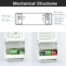 Zigbee 3.0 Dimmable LED Driver 12 Watts 12V Dimming LED Power Supply Voice APP Smart Control Suitable for Downlight Spotlight