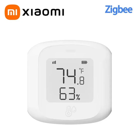 Xiaomi Smart Wifi/Zigbee Temperature Humidity Sensor Indoor Hygrometer Thermometer with LCD Display Support Alexa Google Home