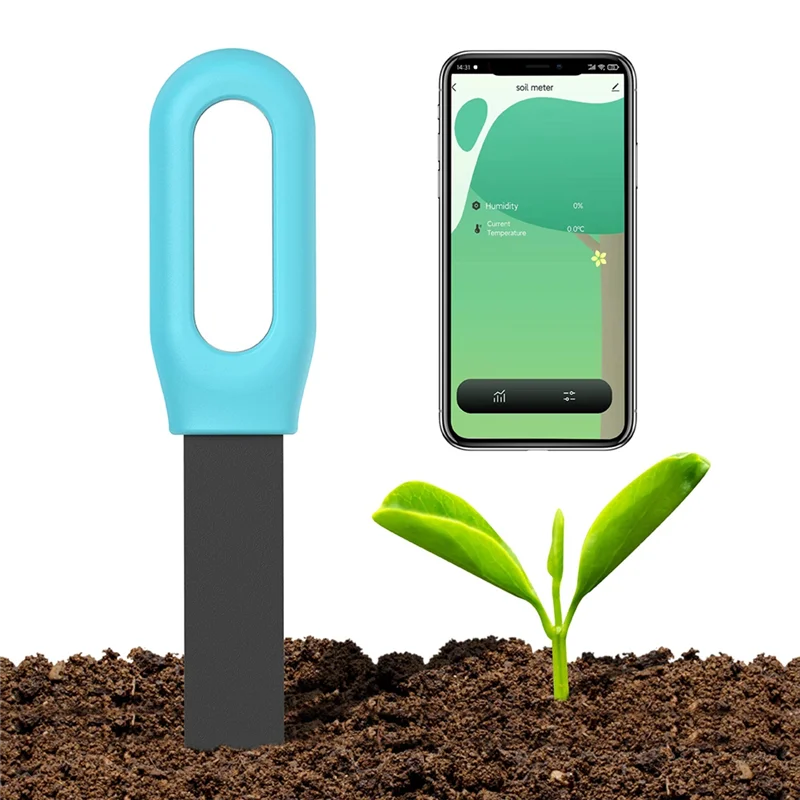 Revolutionize Your Garden with the B29C Smart Zigbee Soil Moisture and Temperature Sensor - Effortless Automation for Optimal Growth