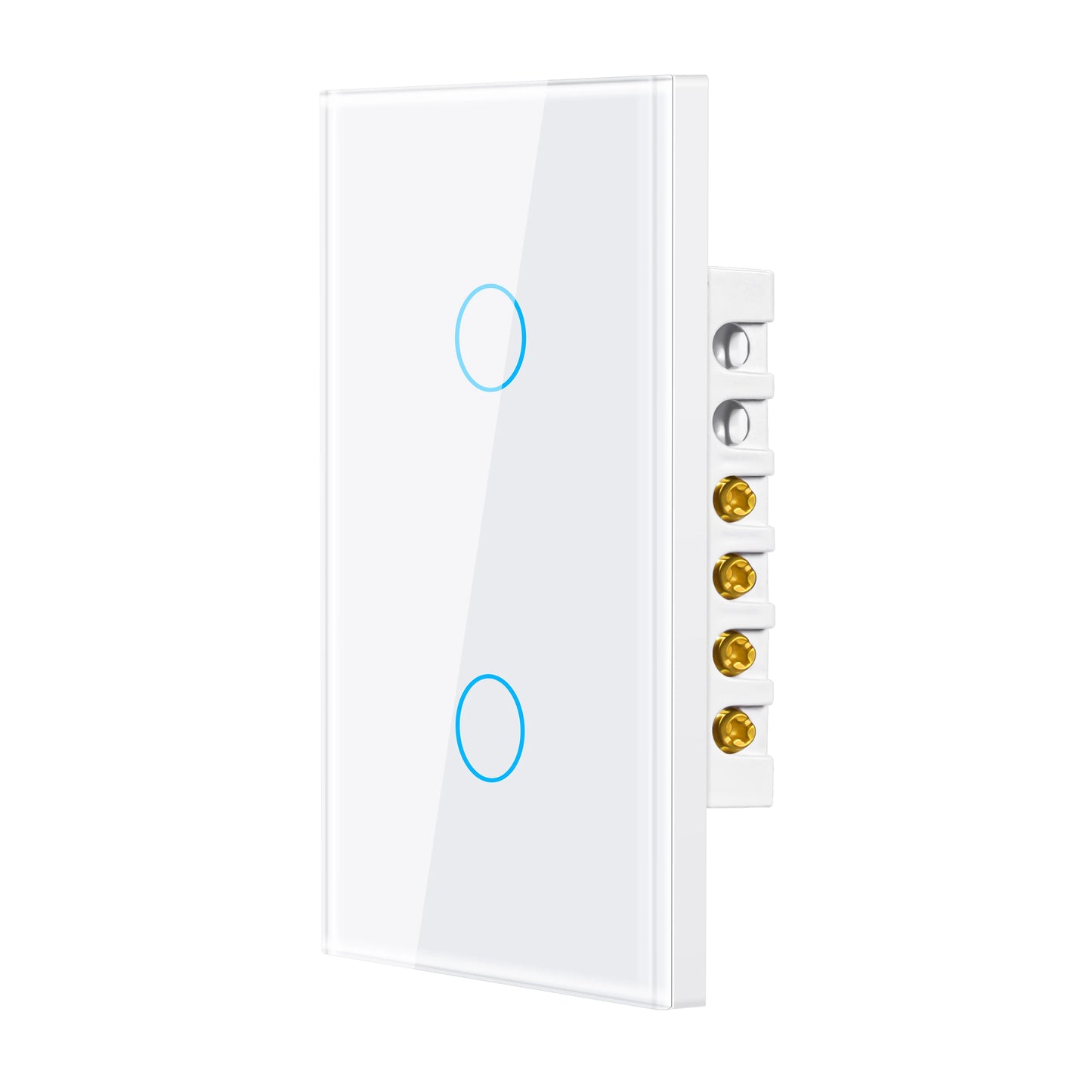 1 2 3 4 Gang Tuya Zigbee Smart Light 2-Way Control Touch Wall Switch With/No Neutral Wire Smart Life via Alexa Google Home Alice