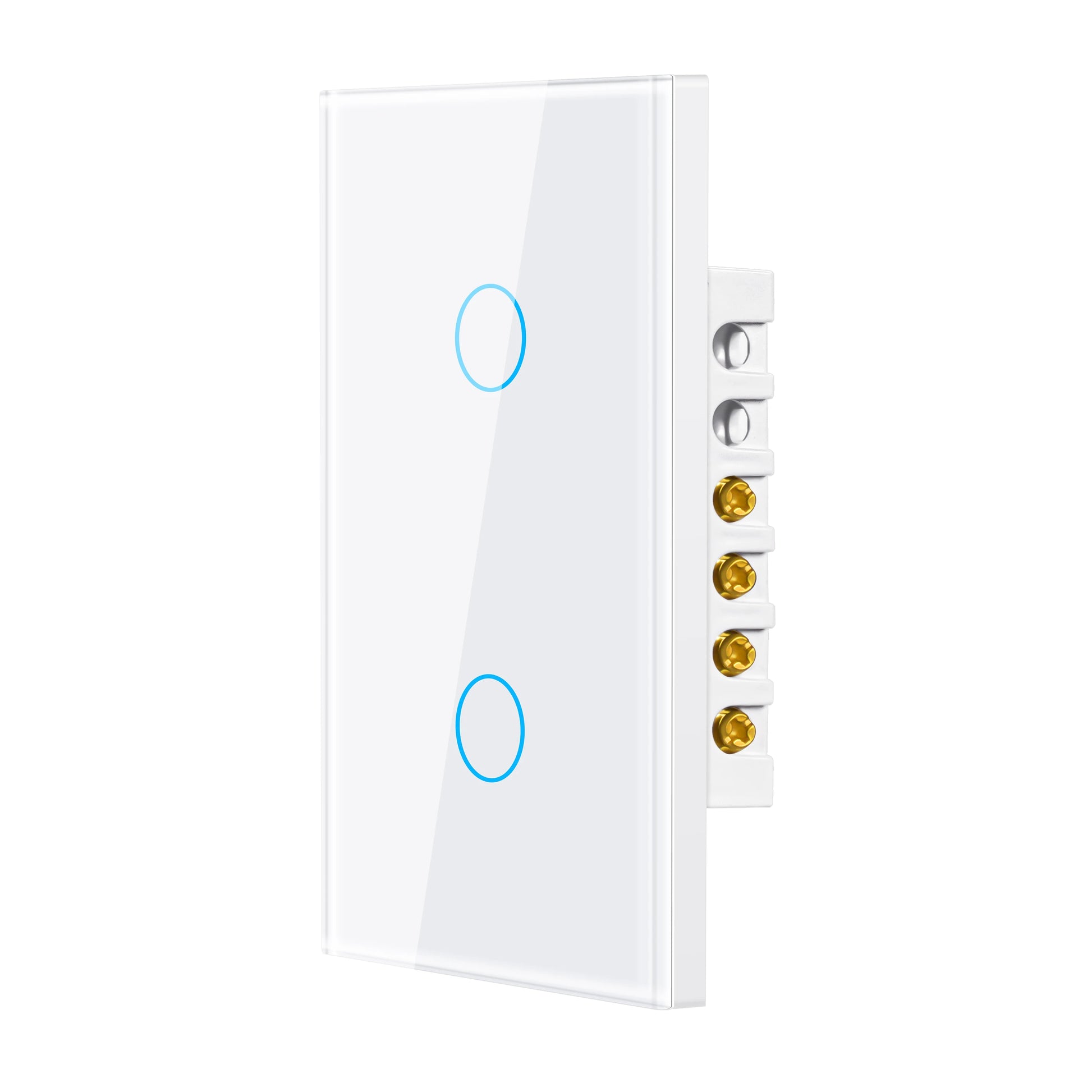 1 2 3 4 Gang Tuya Zigbee Smart Light 2-Way Control Touch Wall Switch With/No Neutral Wire Smart Life via Alexa Google Home Alice