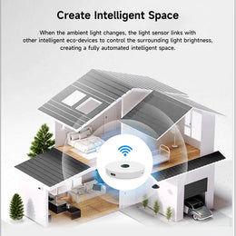 Zigbee Smart Luminance Sensor Light Detection Tuya Smart Life Home Automation for Amazon Alexa Google Assistant