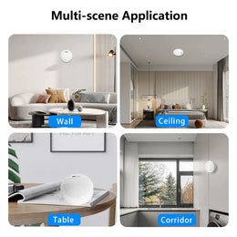 Zigbee Motion Sensor Human Body Sensor Movement Infrared Wireless Connection Smart Home Work with Tuya Smart Life Need Hub