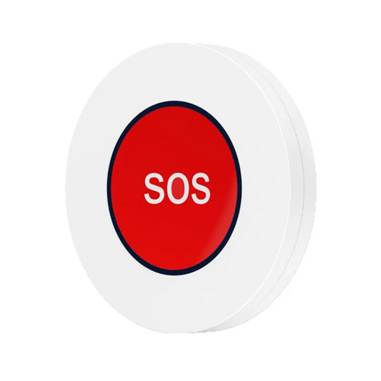 Abmf-"Tuya Zigbee SOS Button Emergency Help Switch for Elderly and Children - Wireless Remote Control Alarm Sensor"