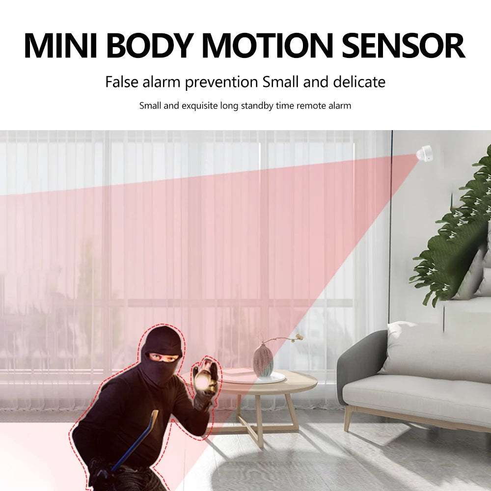 ZG-204ZL Human Motion Sensor Infrared Smart Home PIR Motion Sensor Support Zigbee 3.0 ZG-204Z Needs to Be Used with a Gateway