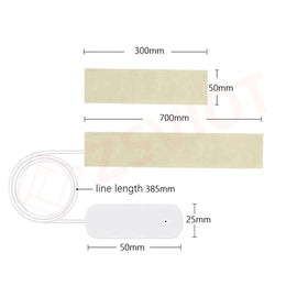 Tuya Zigbee2Mqtt Multifunctional Pressure Sensor Flexible Thin Film Smart Life Smart Linkage Detection Strip for Home Automation