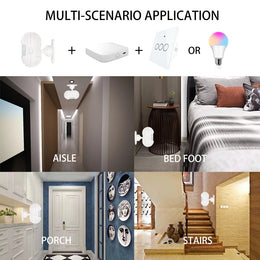 Zigbee 3.0 Motion Sensor with Pir IR Infrared Human Body Mini Security Detector Home Battery Devices Tuya Smart Life Smartlife