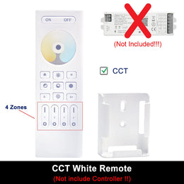 5 in 1 Controller Tuya Zigbee Wifi Smart LED Dimmer 2.4G RC Support Alexa Google Assistant for 12V 24V CCT RGB RGBCCT COB Strip