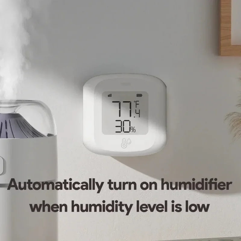 Xiaomi Smart Wifi/Zigbee Temperature Humidity Sensor Indoor Hygrometer Thermometer with LCD Display Support Alexa Google Home