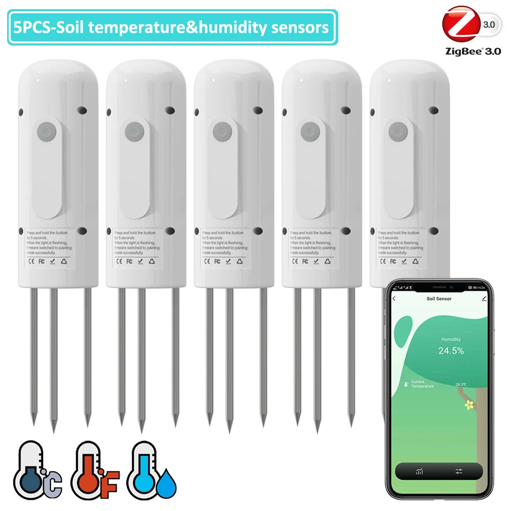 2024 NEW ZIGBEE Garden Watering Timer Smart Sprinkler Drip Irrigation System Built-In Water Flow Recorder Controller TUYA