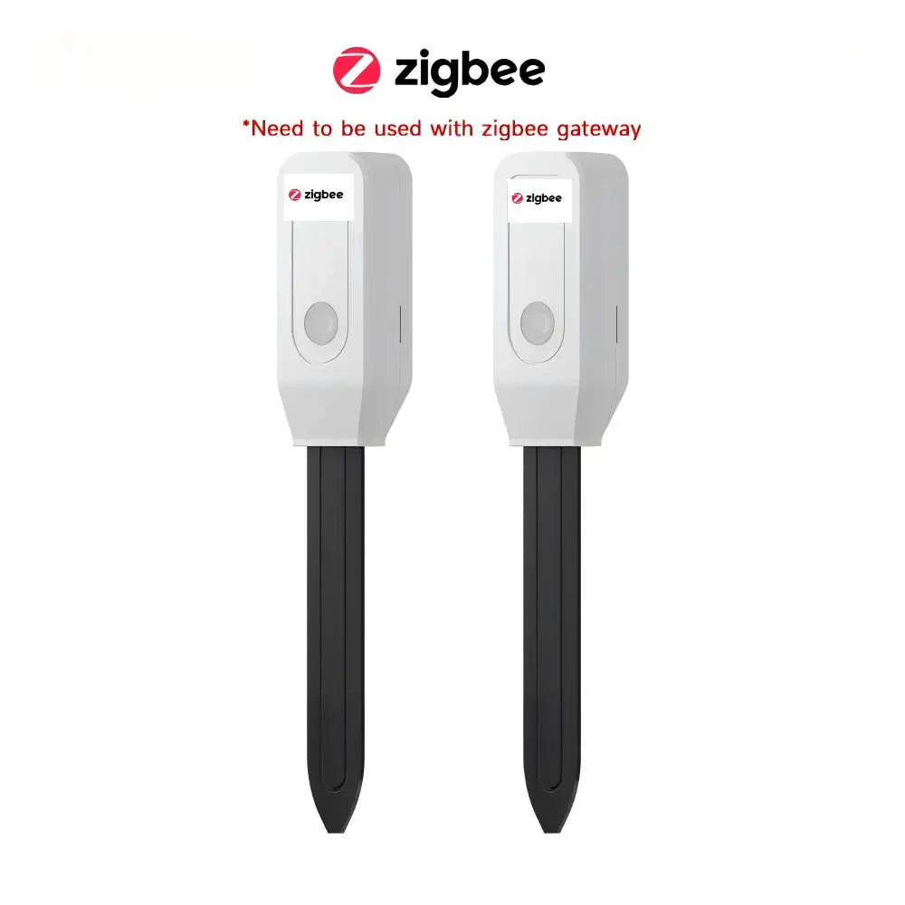 Transform Your Garden with the Tuya Smart Home Zigbee Soil Moisture & Temperature Monitor - The Ultimate Plant Care Assistant with Remote Watering!