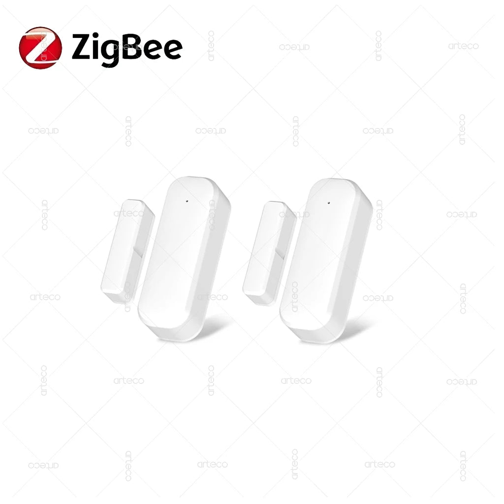 Zigbee Door Window Sensor Magnetic Contact Open Closed Detector Smart Home Alarm Security Works with TUYA Z2M Alexa Yandex Hub