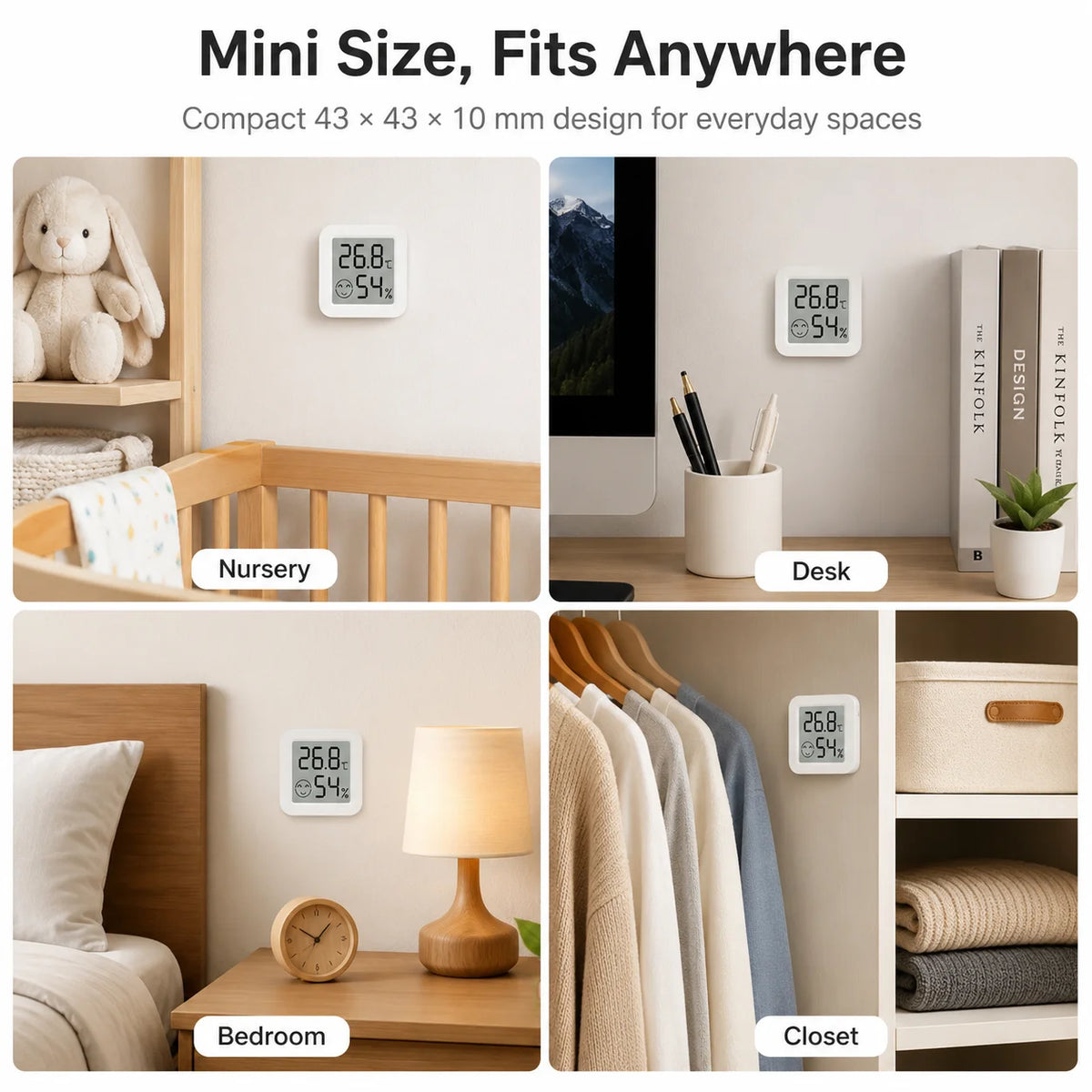 Tuya Zigbee Temperature and Humidity Sensor Requires a Zigbee Hub and Supports Zigbee2Mqtt, ZHA, Alexa, and Smartlife.