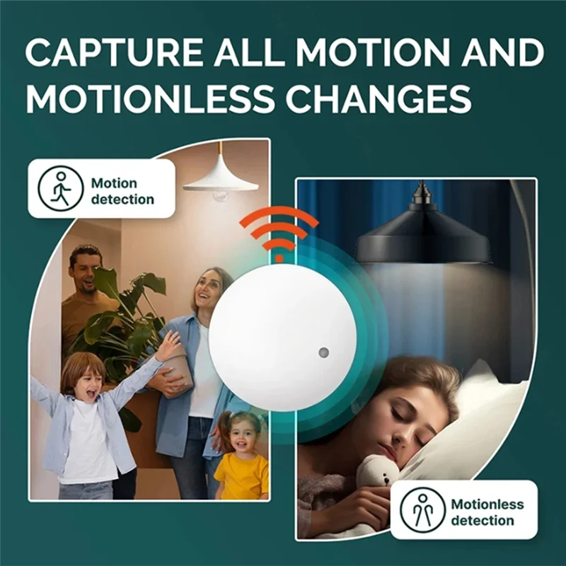 Revolutionize Your Home Security with the Cjsd-Zigbee Human Presence Sensor - Advanced Radar Wave Detection for Smart Living