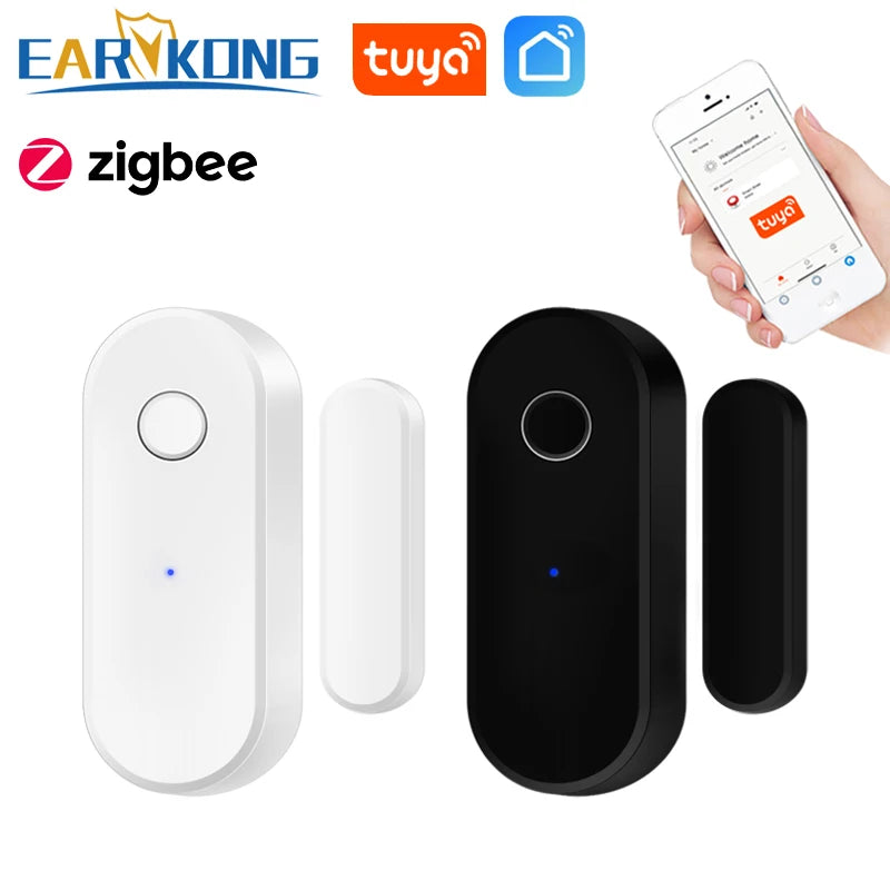 Enhance Your Home Security with the Tuya Zigbee Door Sensor - Smart Open/Closed Detector for Ultimate Peace of Mind