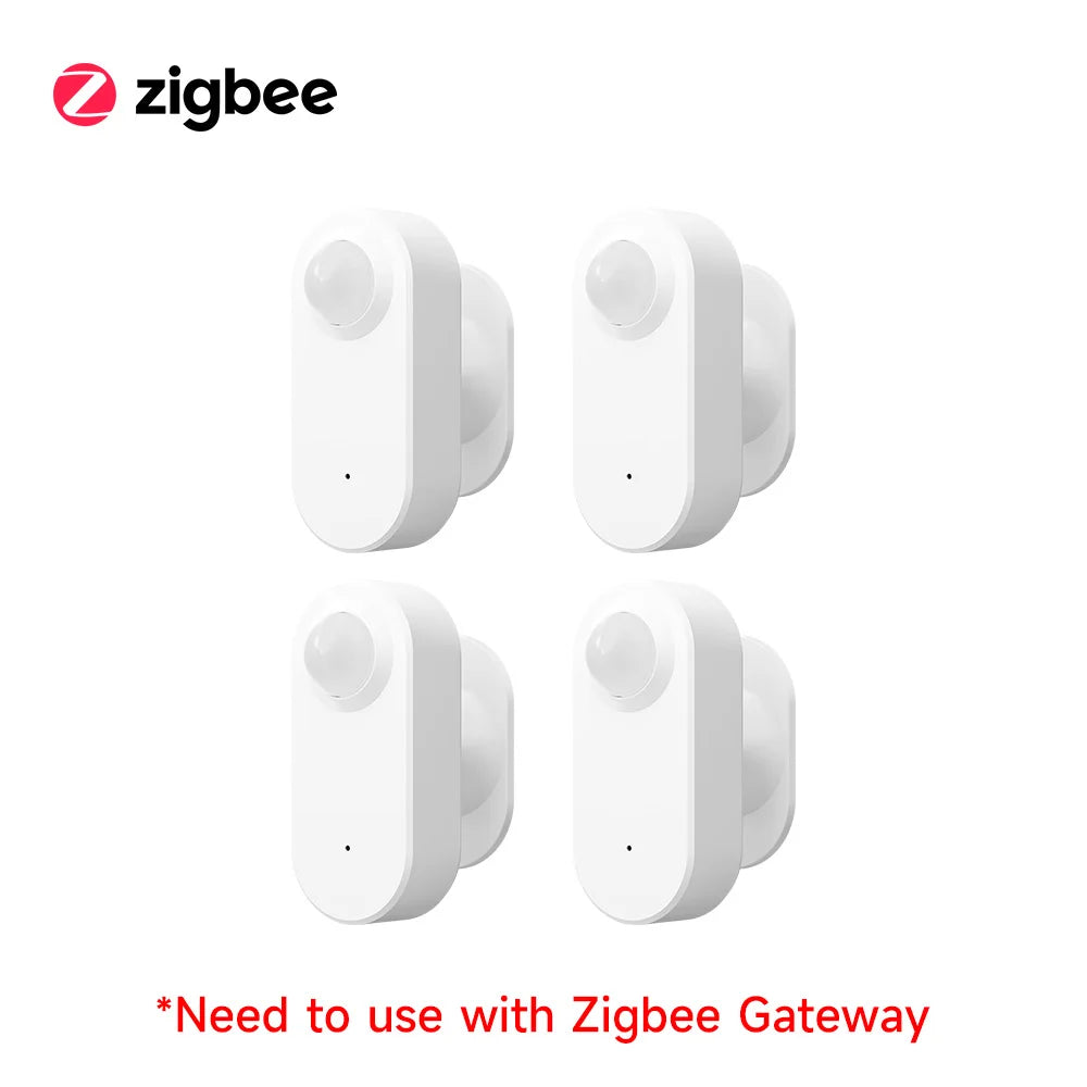 360° Rotatable Tuya Wifi Zigbee Smart Motion Detection Sensor Security Alarm Human Infrared Movement Sensor Alexa Google Home