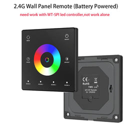 Tuya Zigbee SPI LED Controller Dimmer 5V 12V 24V WS2811 WS2812B SK6812 RGB/RGBW Addressable LED Light Tuya App for Alexa Google