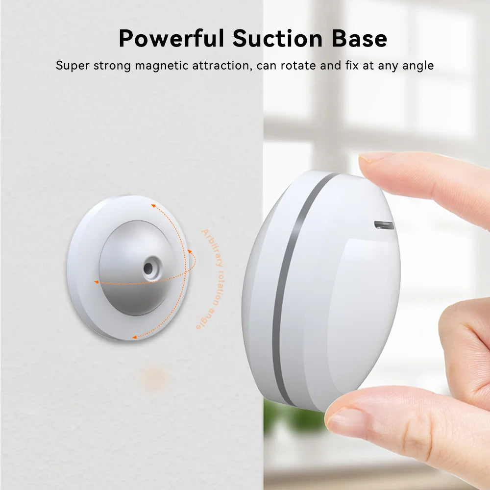 Zigbee Motion Sensor Human Body Sensor Movement Infrared Wireless Connection Smart Home Work with Tuya Smart Life Need Hub