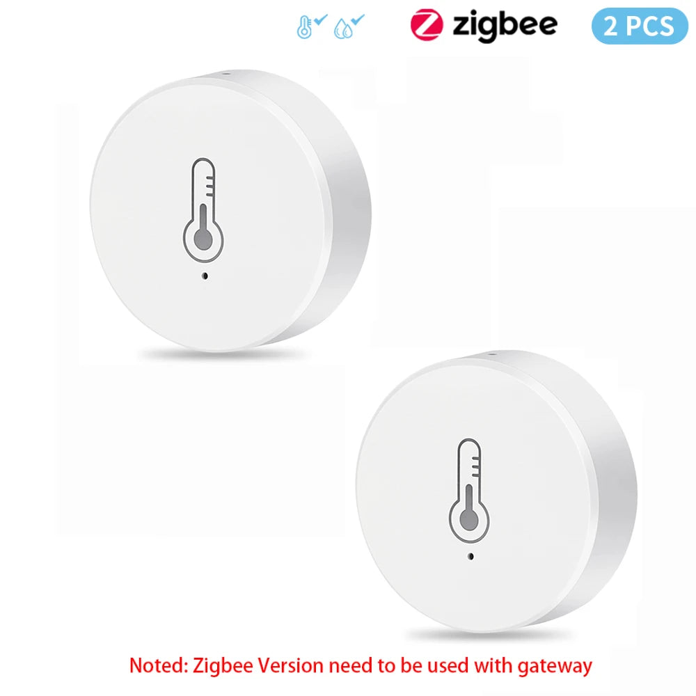 Revolutionize Your Home with the Tuya Zigbee Mini Temperature and Humidity Sensor – Smart Remote Monitoring with Alexa and Google Home Integration