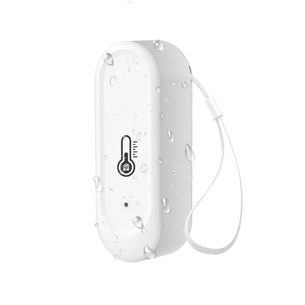 Real-Time Outdoor Temperature Humidity Monitor - IP65 Waterproof, Wifi/Zigbee Enabled for Smart Environments