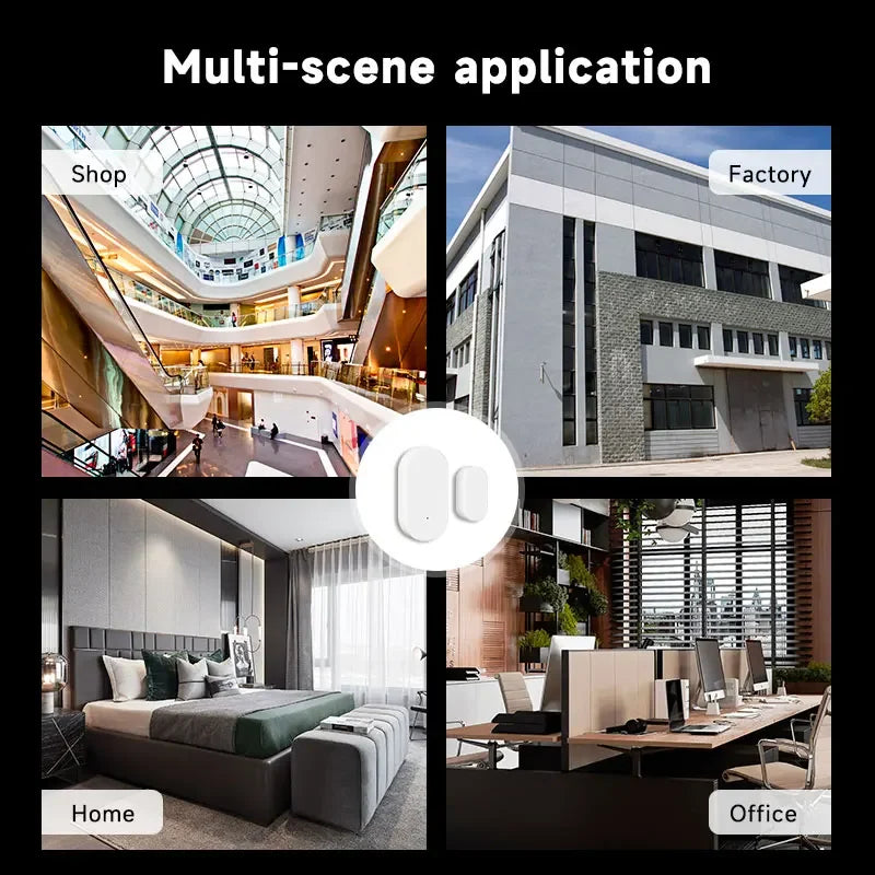 Tuya Zigbee Door Sensor Window Detectors Magnetic Sensor Smart Home Security Protection Remote Monitor from APP Z2MQTT Z2M