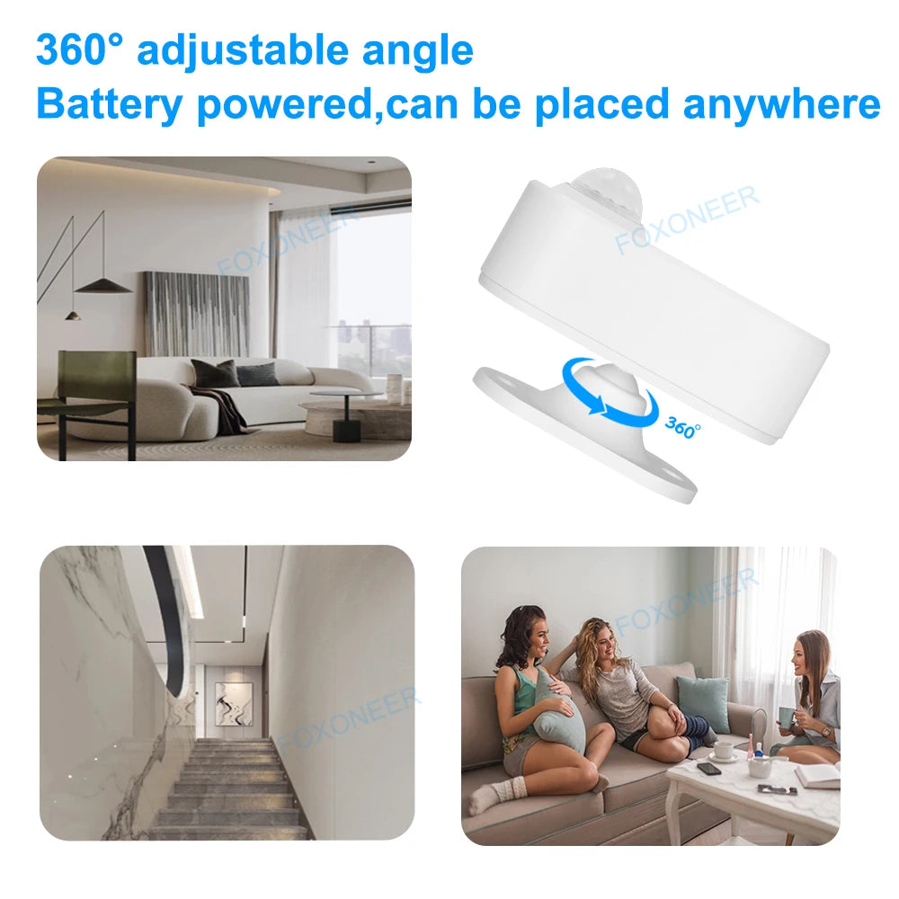 Revolutionize Your Home with the Zigbee 3.0 Human Presence Detector - Advanced Luminance & Distance Detection for Smart Living