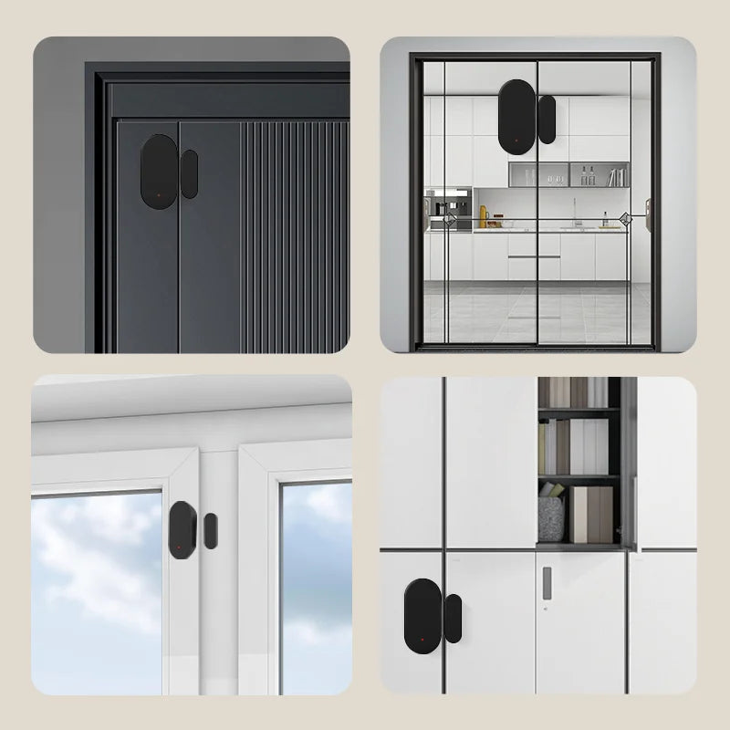 Zigbee 3.0 Tuya Door Sensor Window Sensor Home Security for Smart Home Smart Life APP Compatible with Alexa Google Assistant