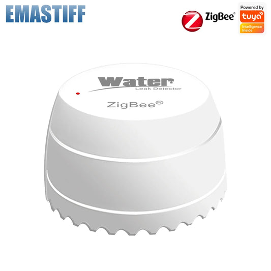 Zigbee Water Leakage Detector Smart Home Water Flood Sensor Work with Tuya Zigbee Gateway Support Smart Life APP