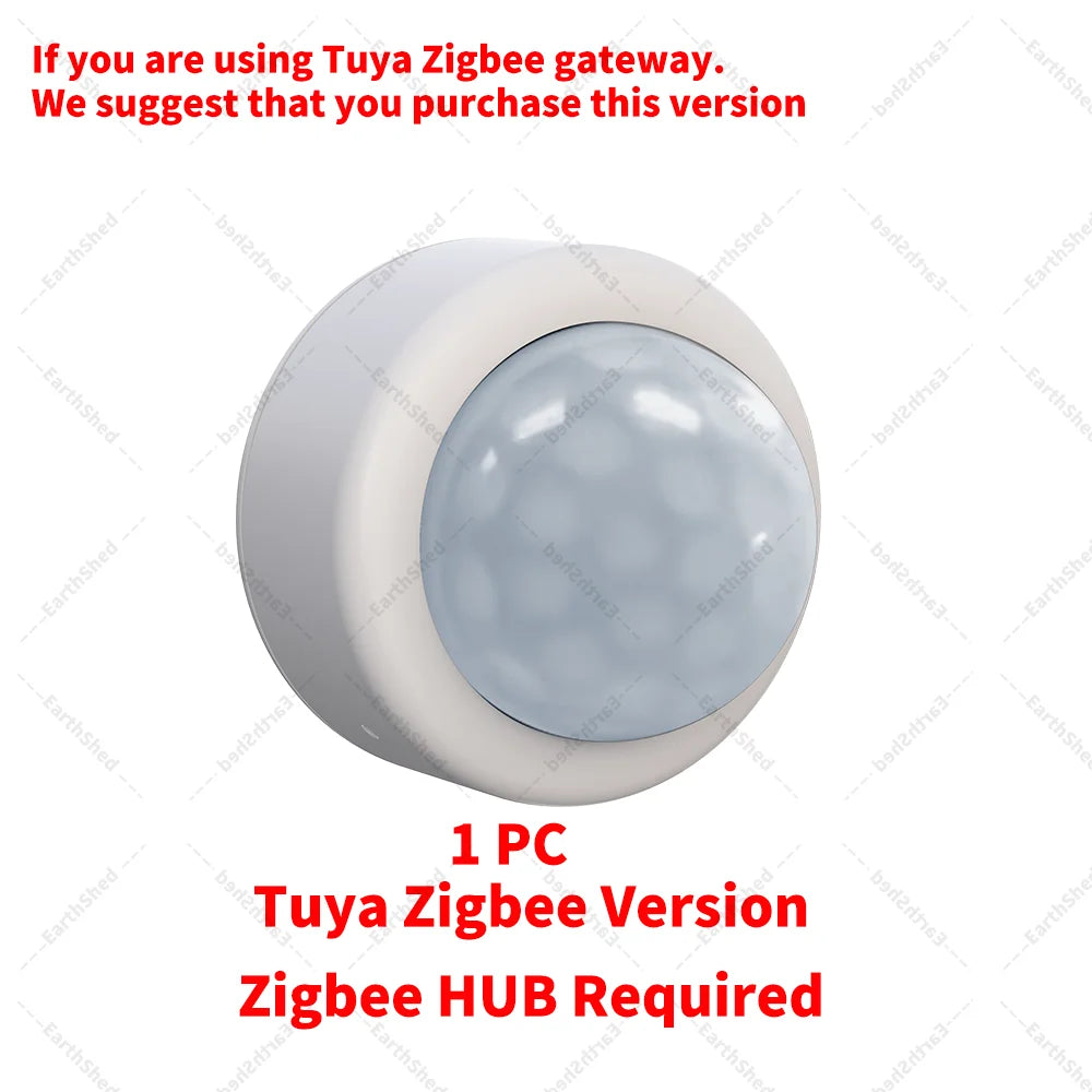 Zigbee PIR Montion Sensor for Smart Home Zigbee Hub Required Workwith Yandex Alexa ZHA Home Assistant Zigbee2Mqtt Smartlife