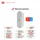 Zigbee Human Presence Sensor PIR Motion Detector Luminance Temperature Humidity Detection App Monitor for TUYA Smart Life Z2M