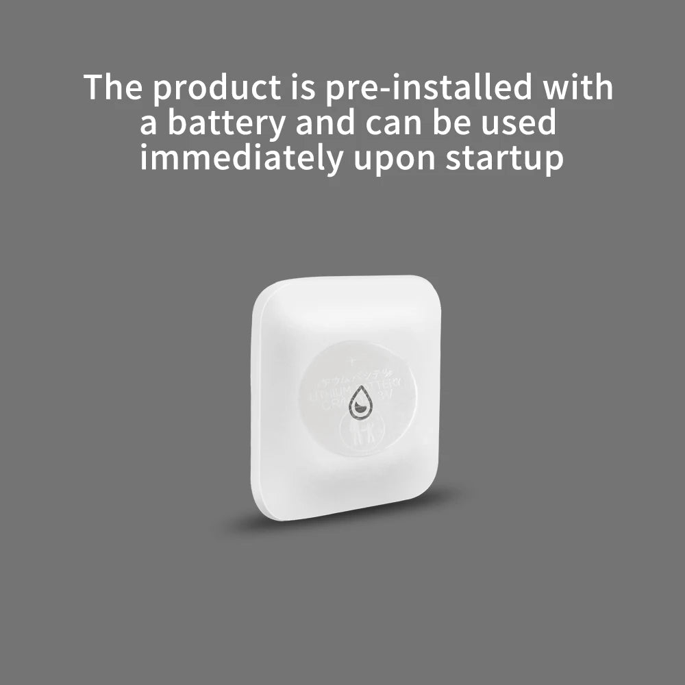 Zigbee3.0 Tiny Water Leakage Smart Sensor Smart Leakage Detector Alarm Supports Zigbee2Mqtt Home Assistant Ewelink