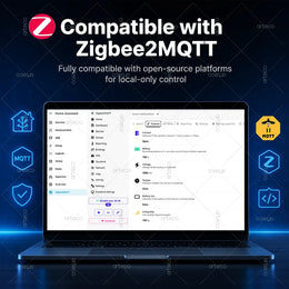 Zigbee Door Window Sensor Magnetic Contact Open Closed Detector Smart Home Alarm Security Works with TUYA Z2M Alexa Yandex Hub