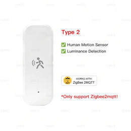 Zigbee 10G Mmwave Radar Motion Sensor Human Detector with Illuminance Temperature Humidity Sensor Support Tuya Hub Zigbee2Mqtt